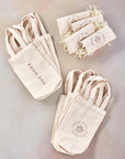 12-Pack Canvas Bags