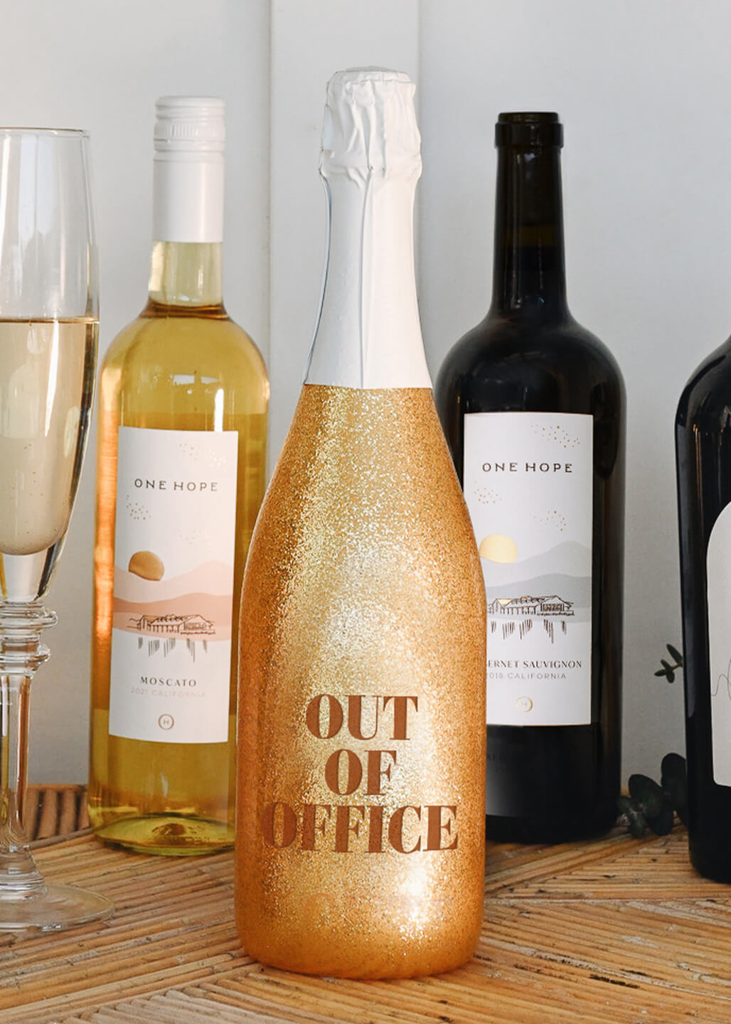 Out of Office Gold Shimmer