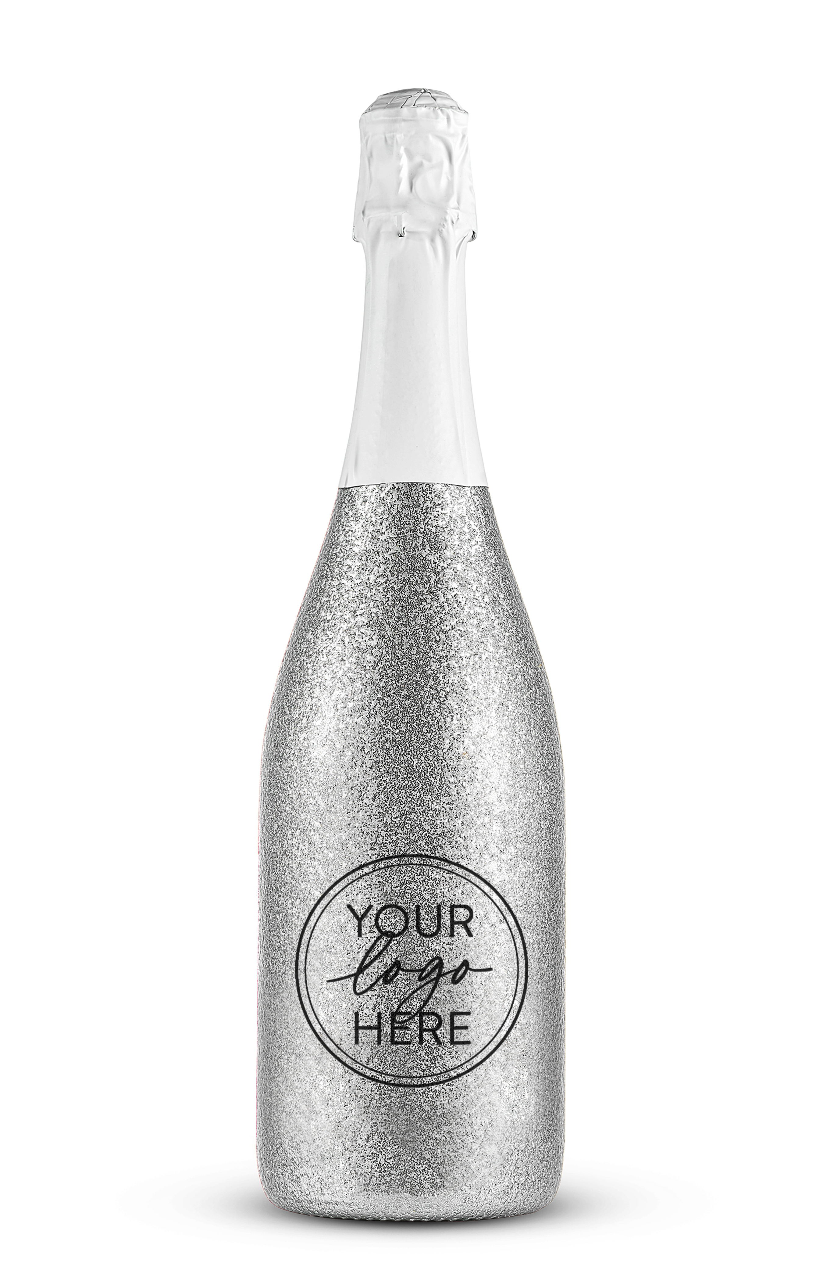 SHIRO／SPARKLE HOLIDAY & WISHING YOU Etched Silver Shimmer - Personalized – ONEHOPE Wine