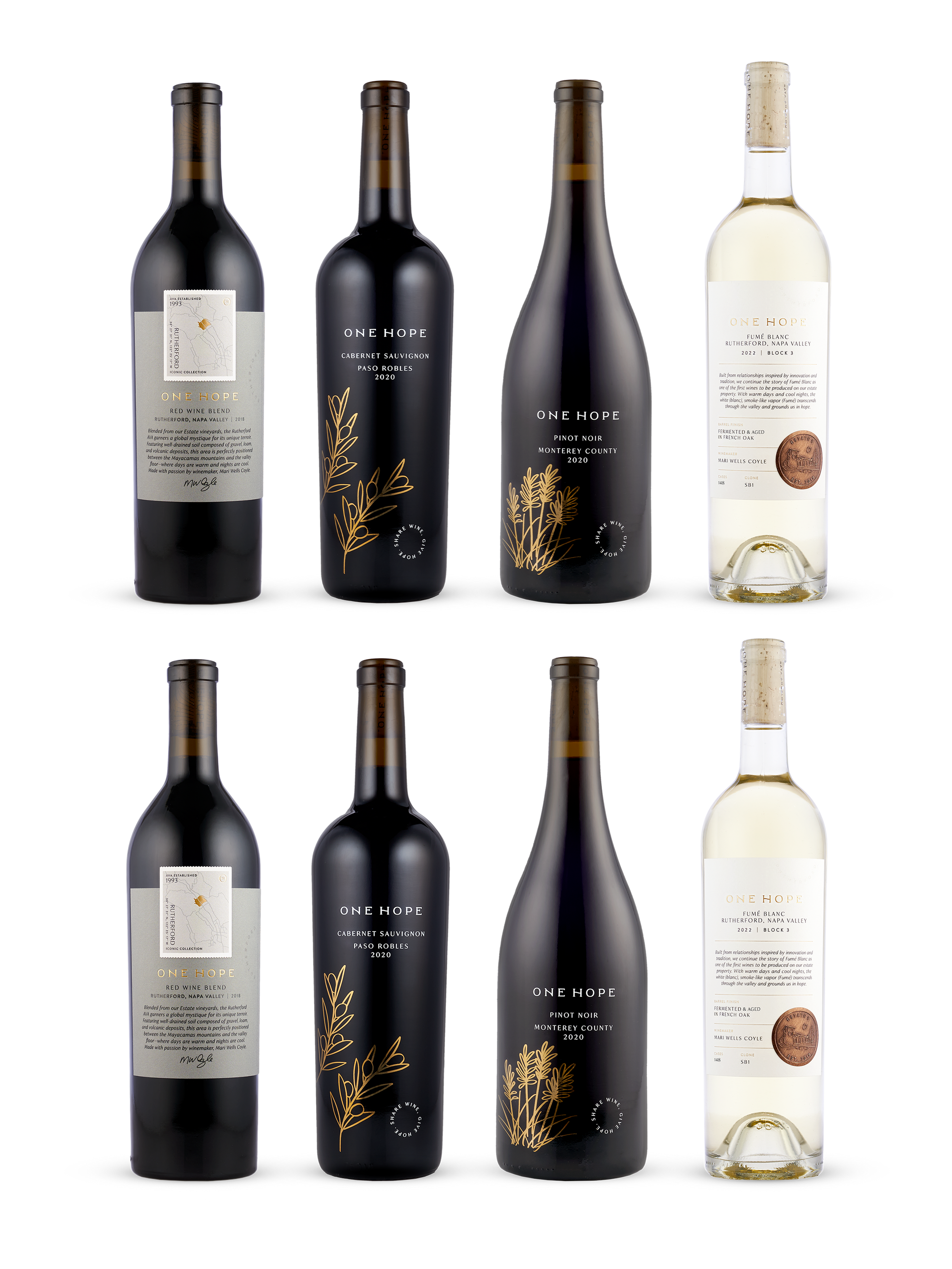 Wine Club 8 Bottles - Tasting Kit
