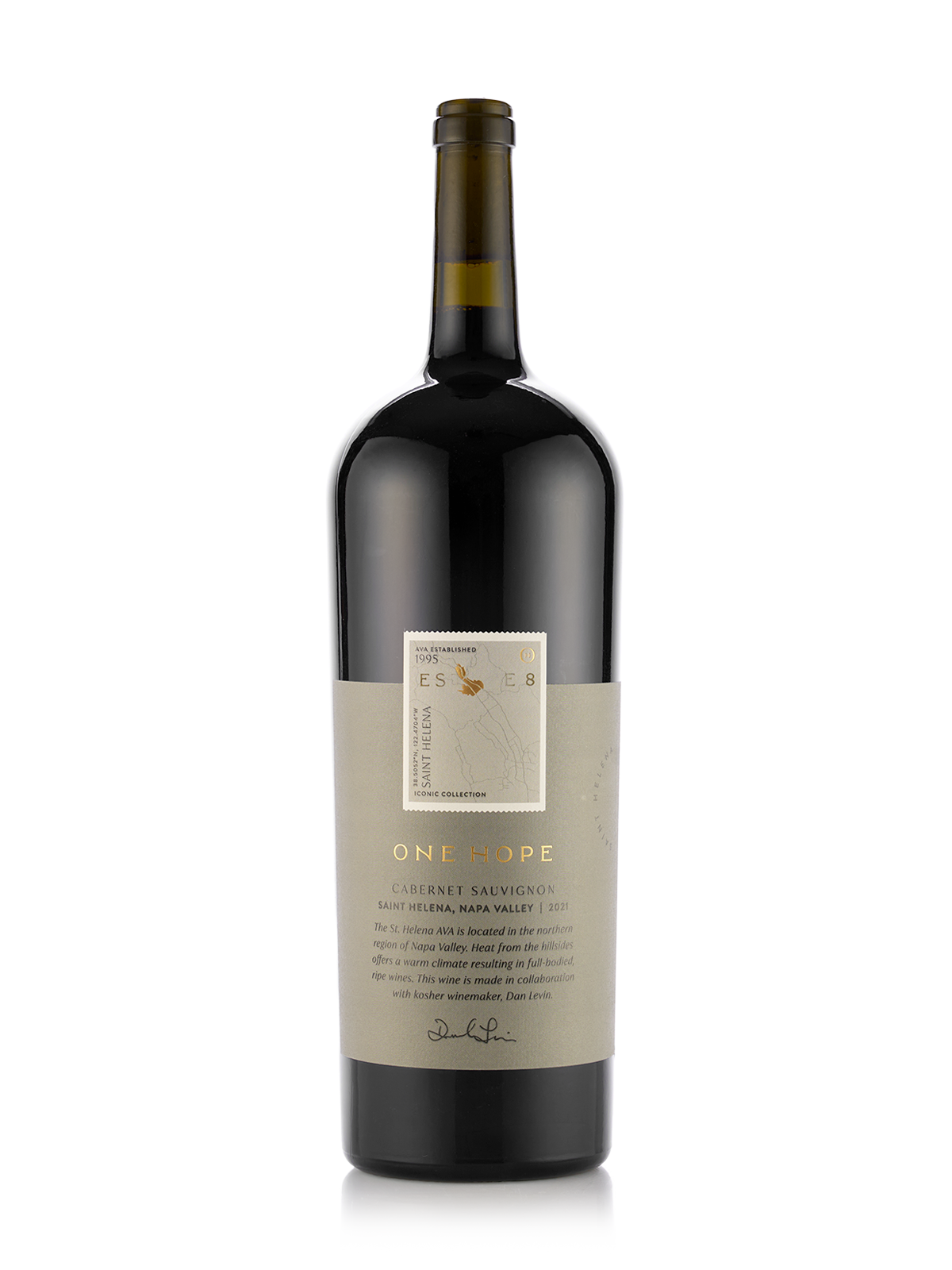 2021 St. Helena Kosher Cabernet Sauvignon, 1.5L Magnum